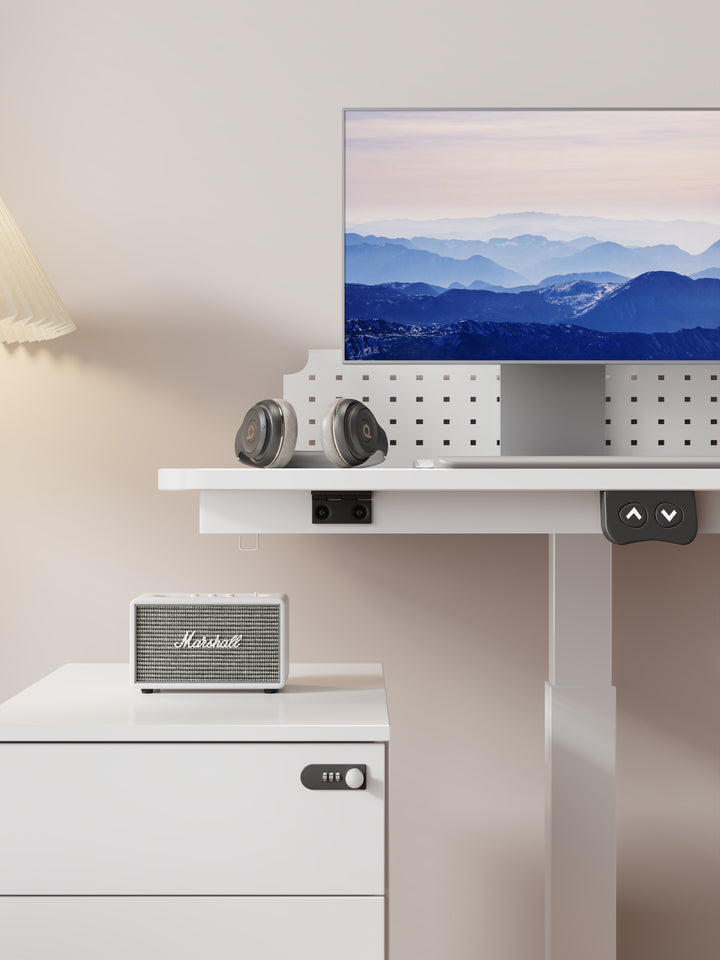 Desk One Mobile Drafting Sit Stand Desk