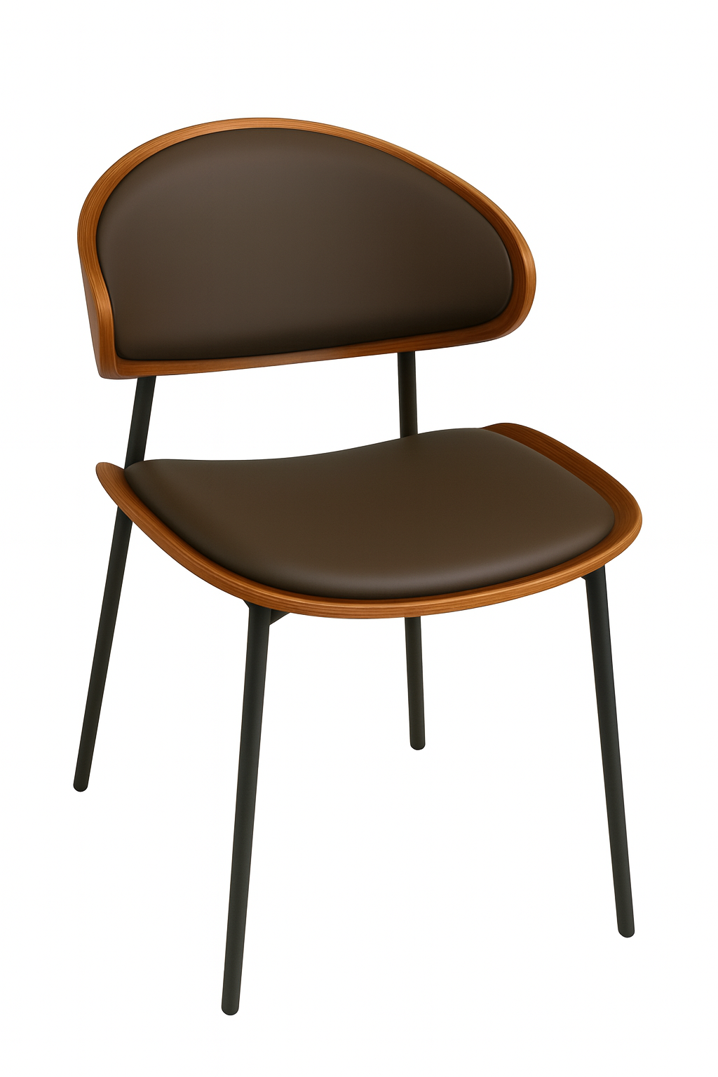 Desk One WoodShell – Walnut / Ebony Black