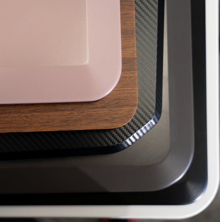 C-Series Ergonomic Desk Top - Premium Gray & Pearl White | Multiple Sizes for sitstand desk