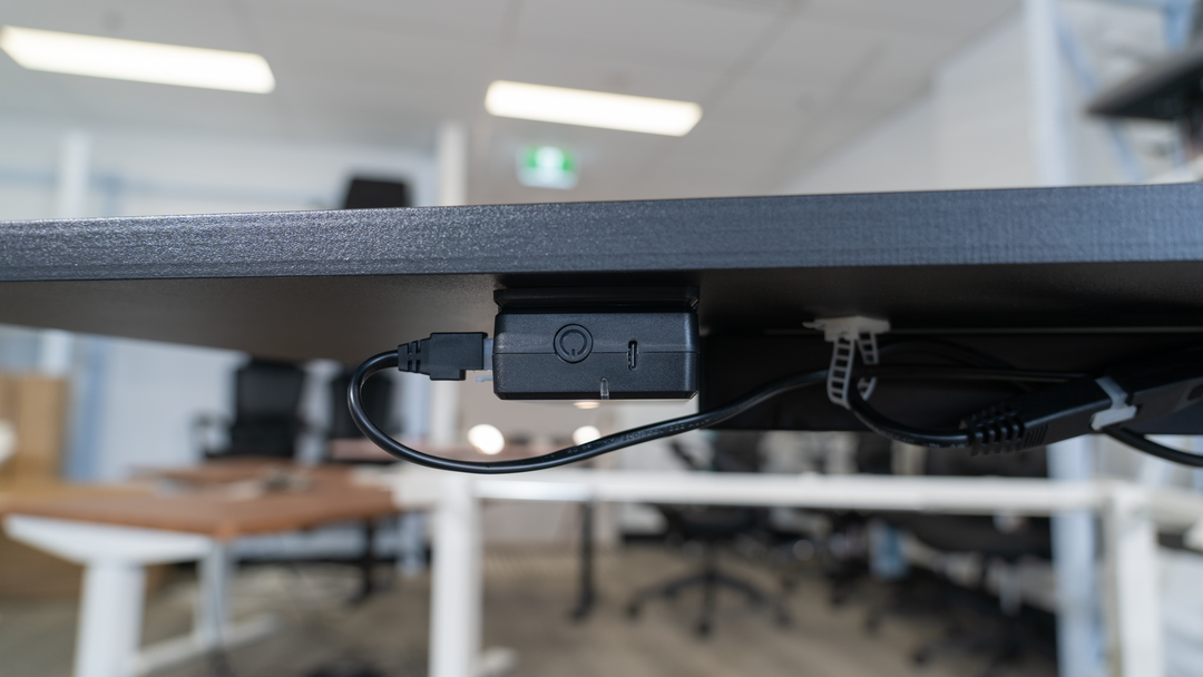 Desk One Electric sit/stand overbed desk