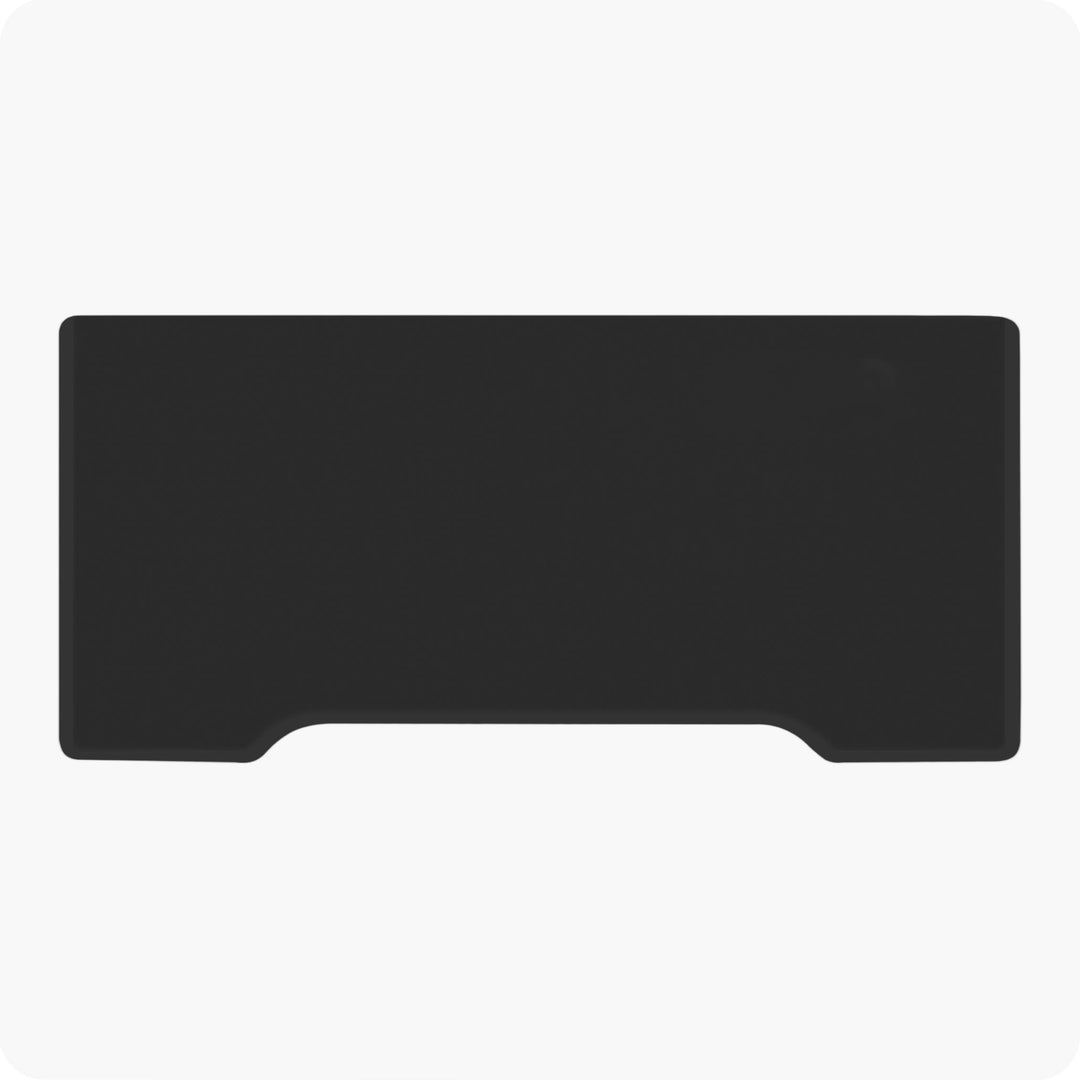 U-Series Ergonomic Desk Top - Black, White, Pink | Multiple Sizes for sit stand desk