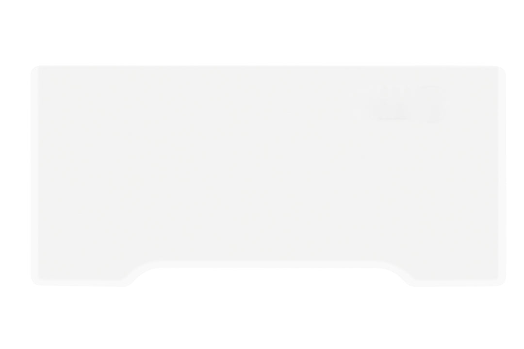 U-Series Ergonomic Desk Top - Black, White, Pink | Multiple Sizes for sit stand desk