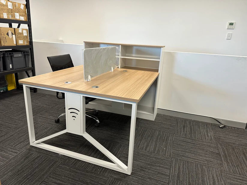 2-Person office desk furniture