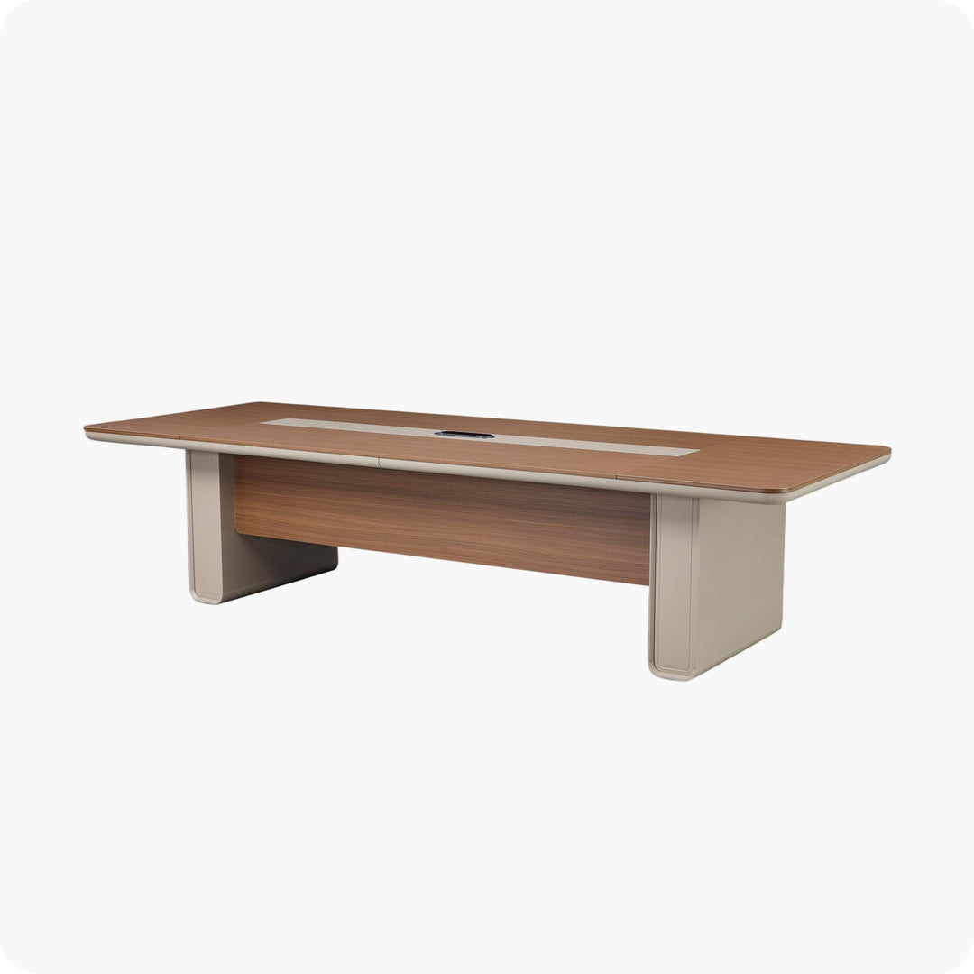 Setting up a meeting room: table, chairs and layout