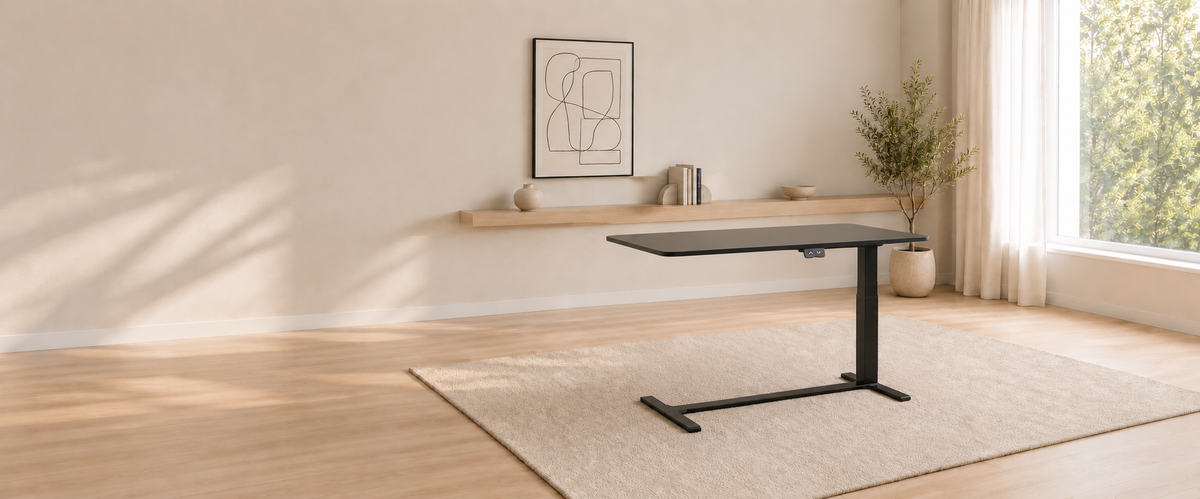 Standing desk for small space