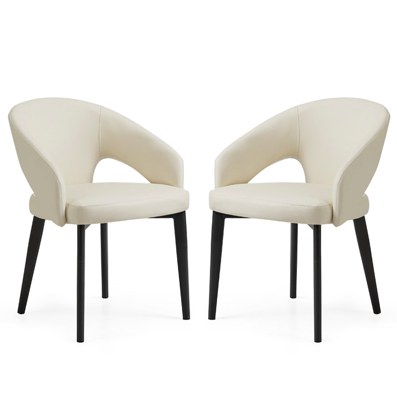 2. DeskOne CurveShell Visitor Chairs