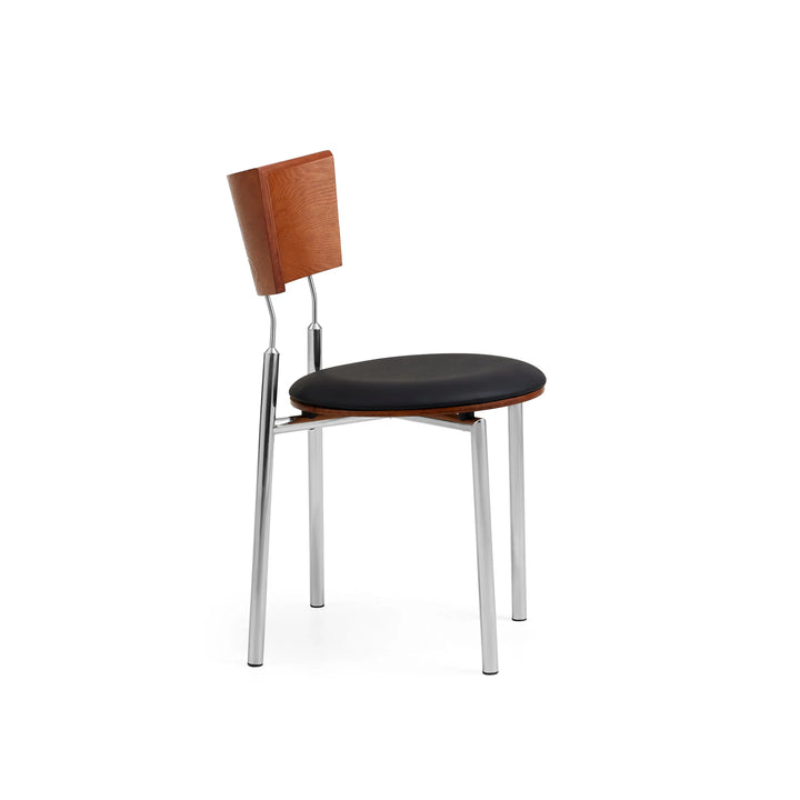 Desk One Holiday Mid-Century Cut-Out Back Dining Chair