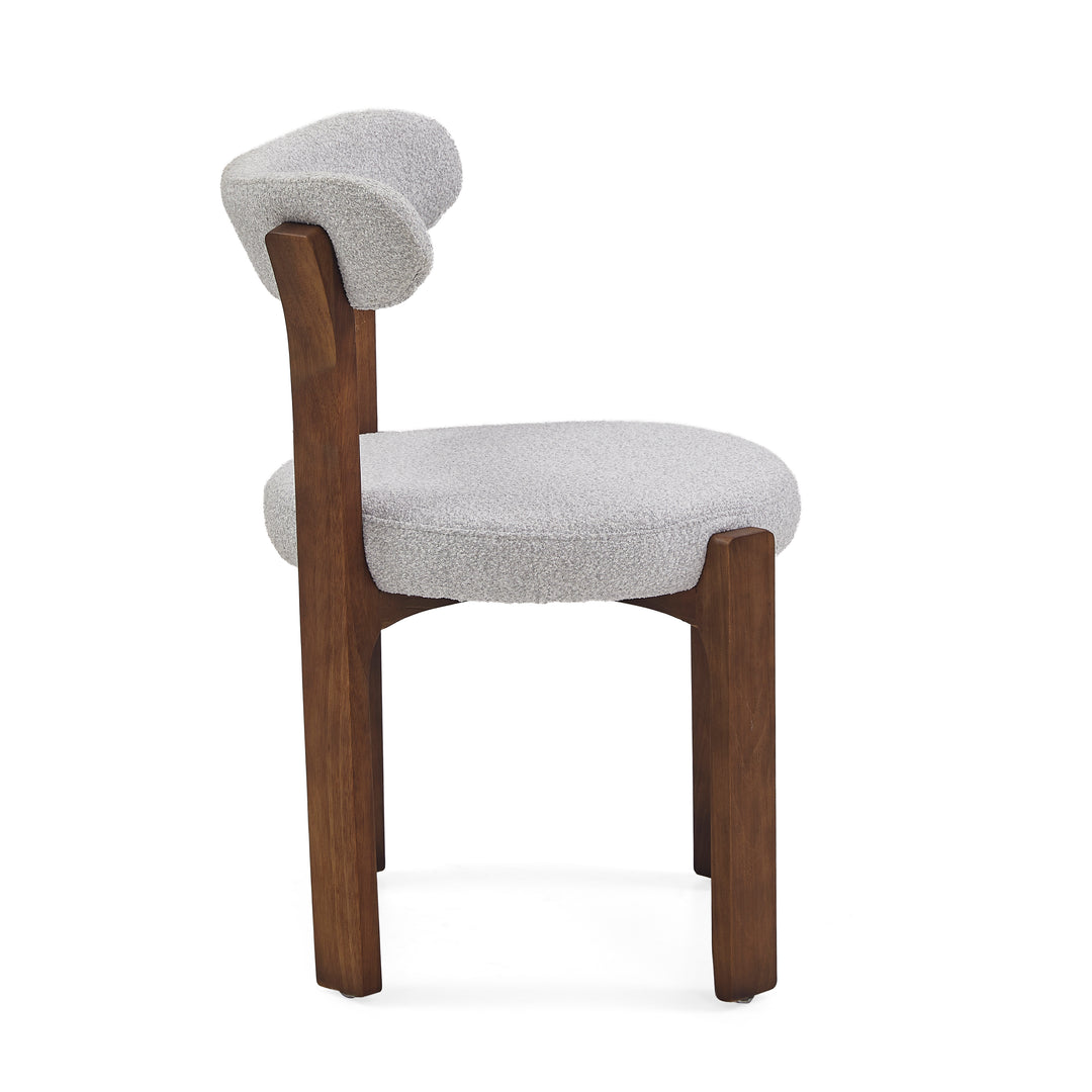 Desk One Marlow Rounded Back Upholstered Bar Chair