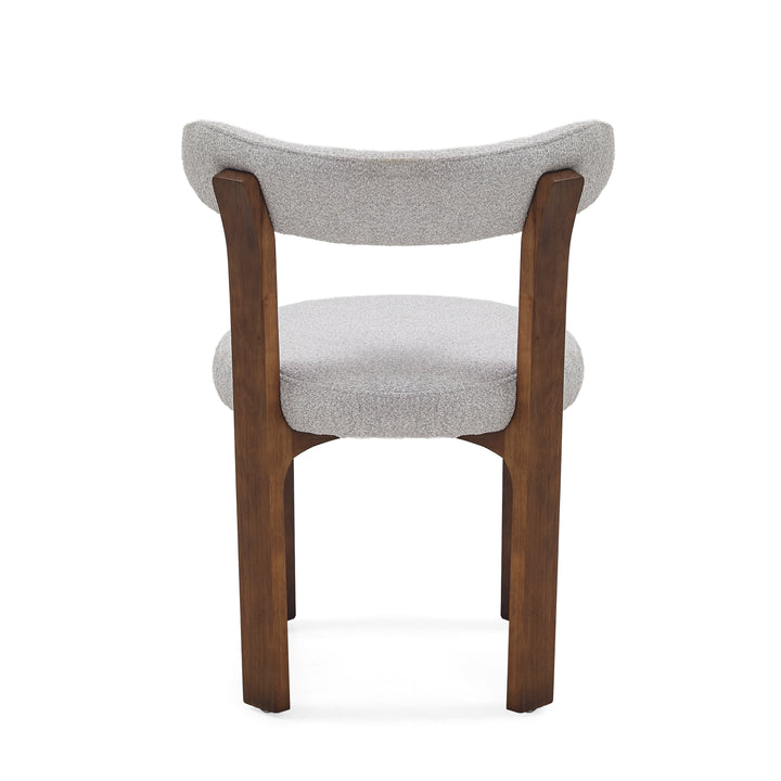 Desk One Marlow Rounded Back Upholstered Bar Chair