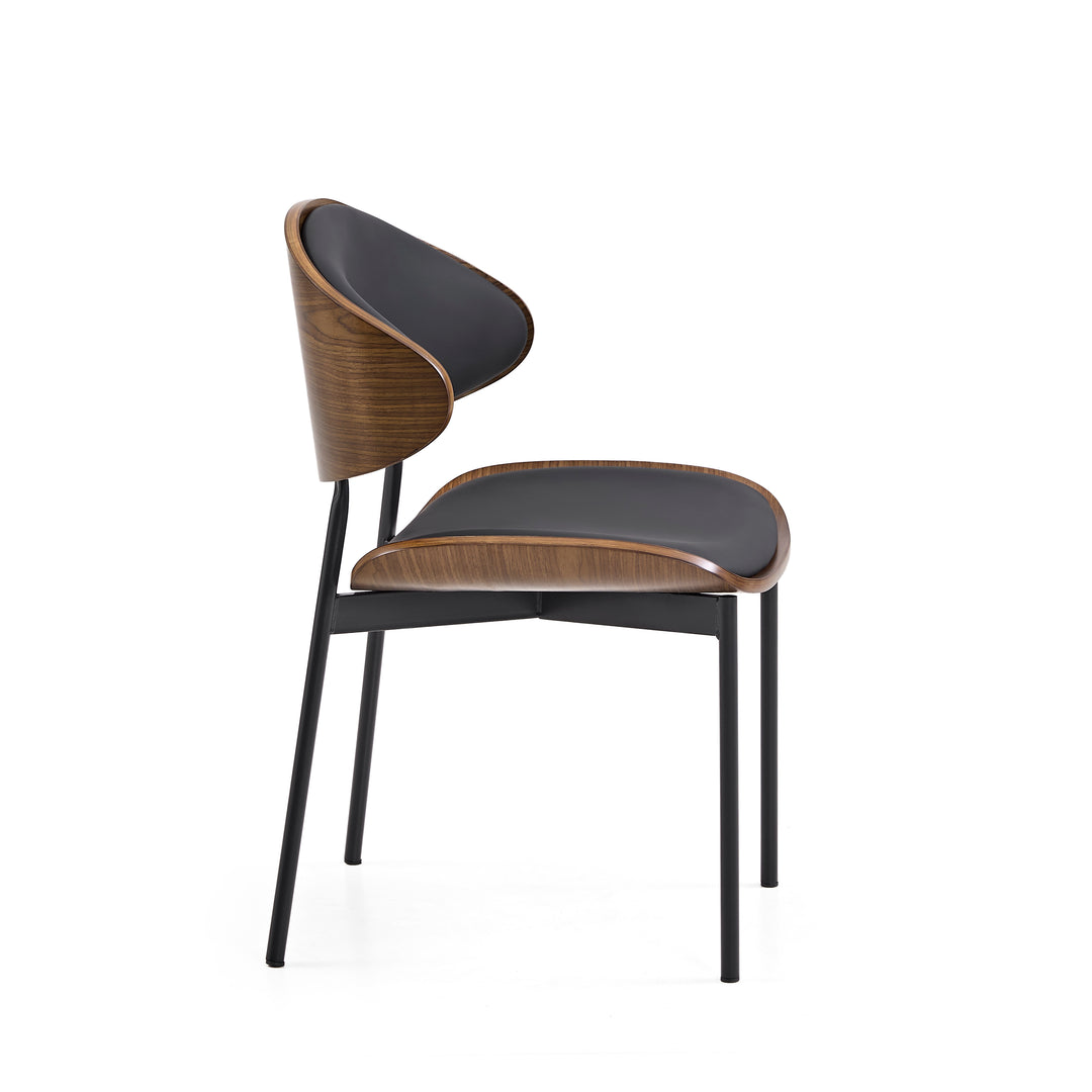 Desk One WoodShell – Walnut / Ebony Black