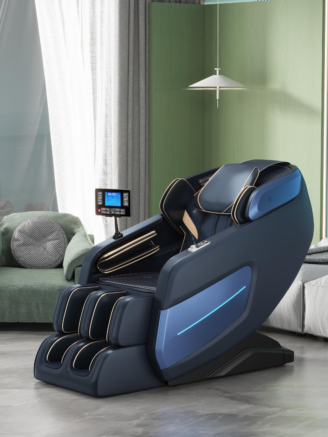 Desk one Zero gravity massage chair