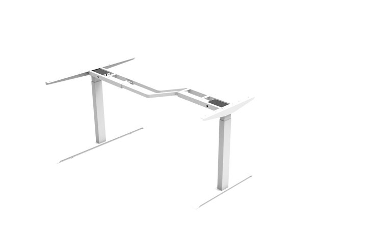 L-Shaped Dual Motor Sit-Stand Desk Frame