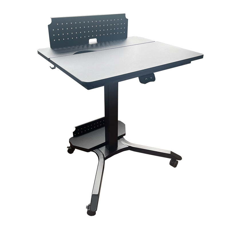 1. Desk One Mobile Drafting Sit Stand Desk