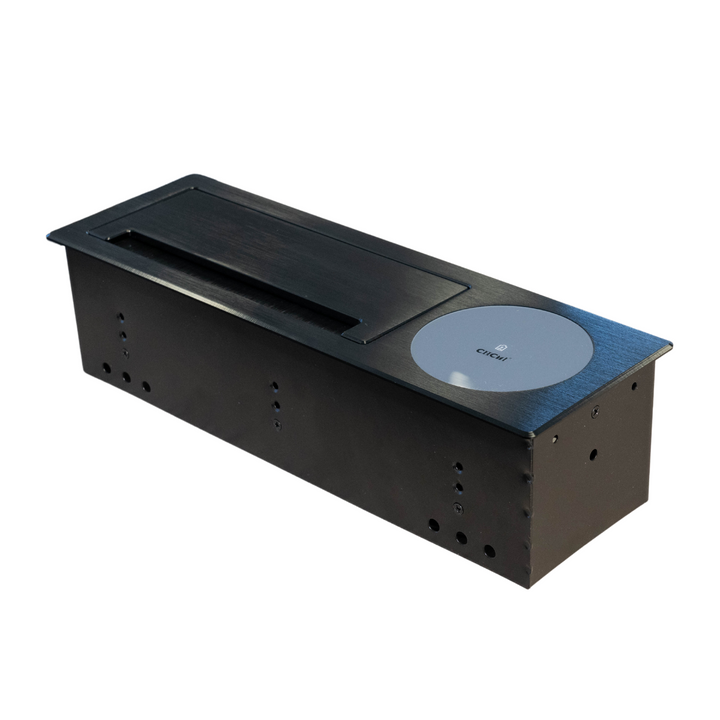 Wireless Charging Cable Box for A008 Corner Desk – Desk Accessory