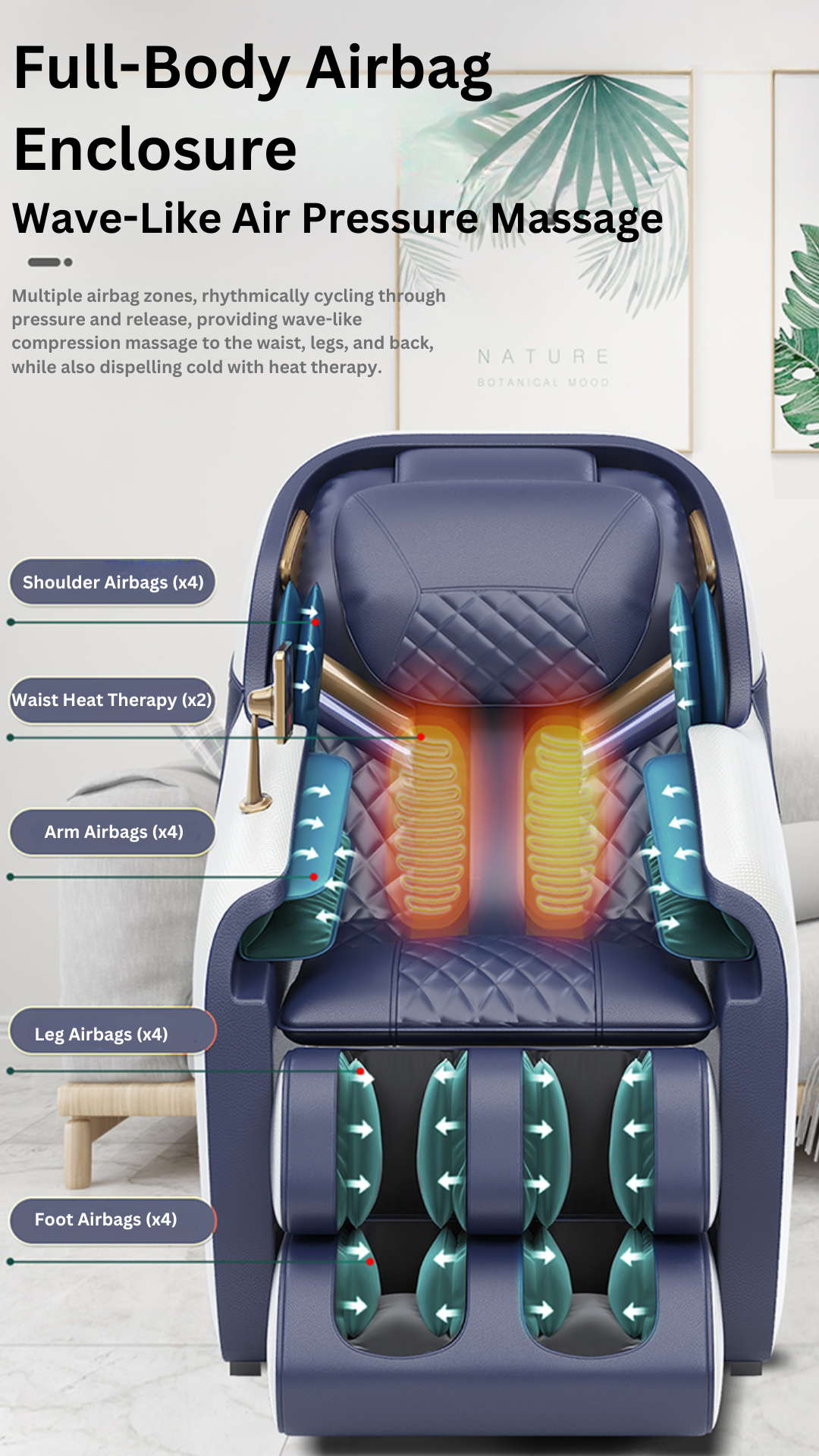 Desk one Zero gravity massage chair