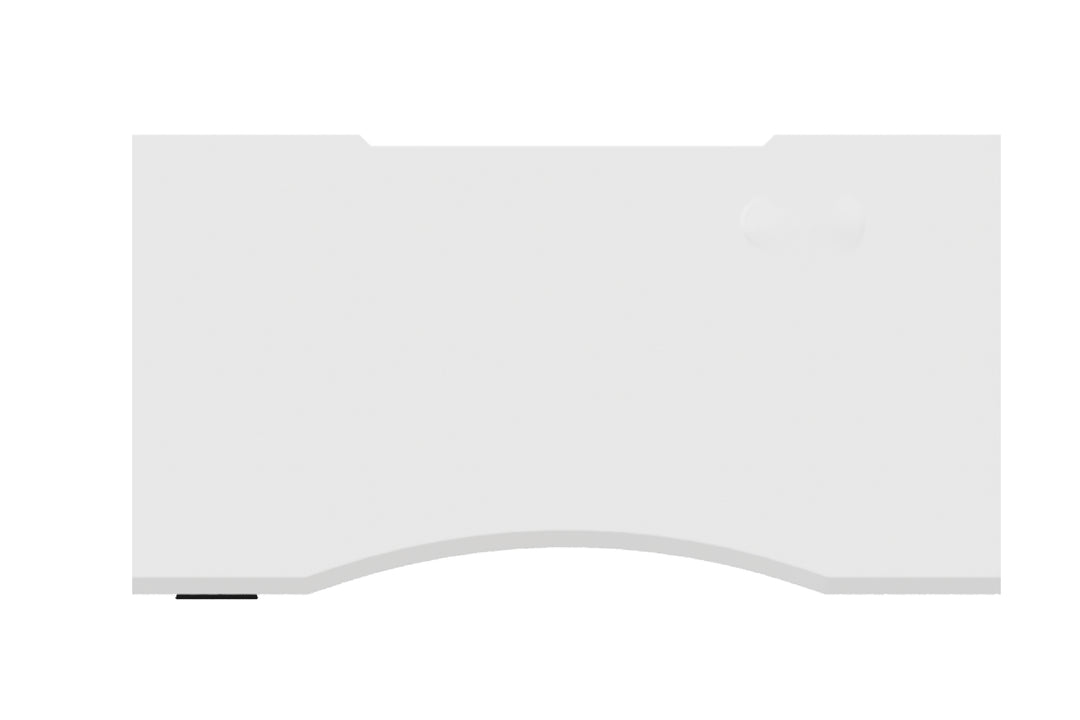 C-Series Ergonomic Desk Top - Premium Gray & Pearl White | Multiple Sizes for sitstand desk