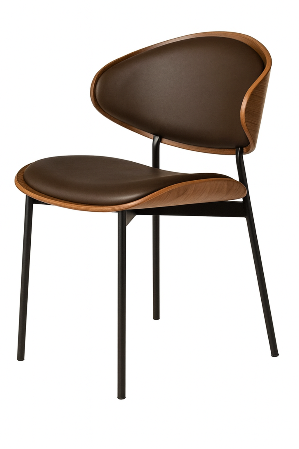 Desk One WoodShell – Walnut / Ebony Black