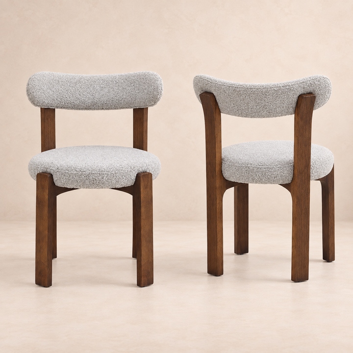 Desk One Marlow Rounded Back Upholstered Bar Chair