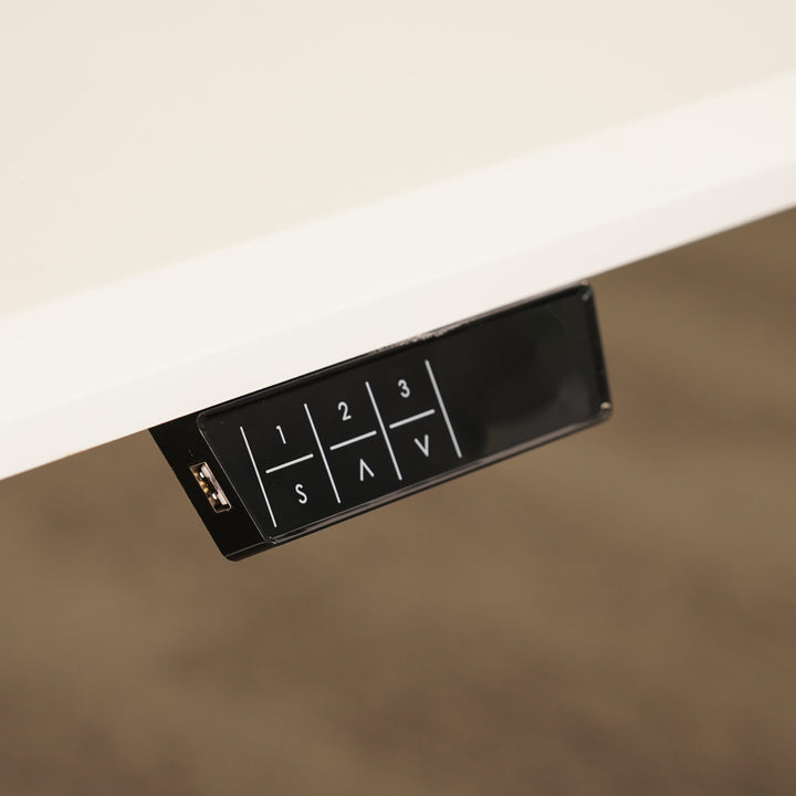L-Shaped Dual Motor Sit-Stand Desk Frame