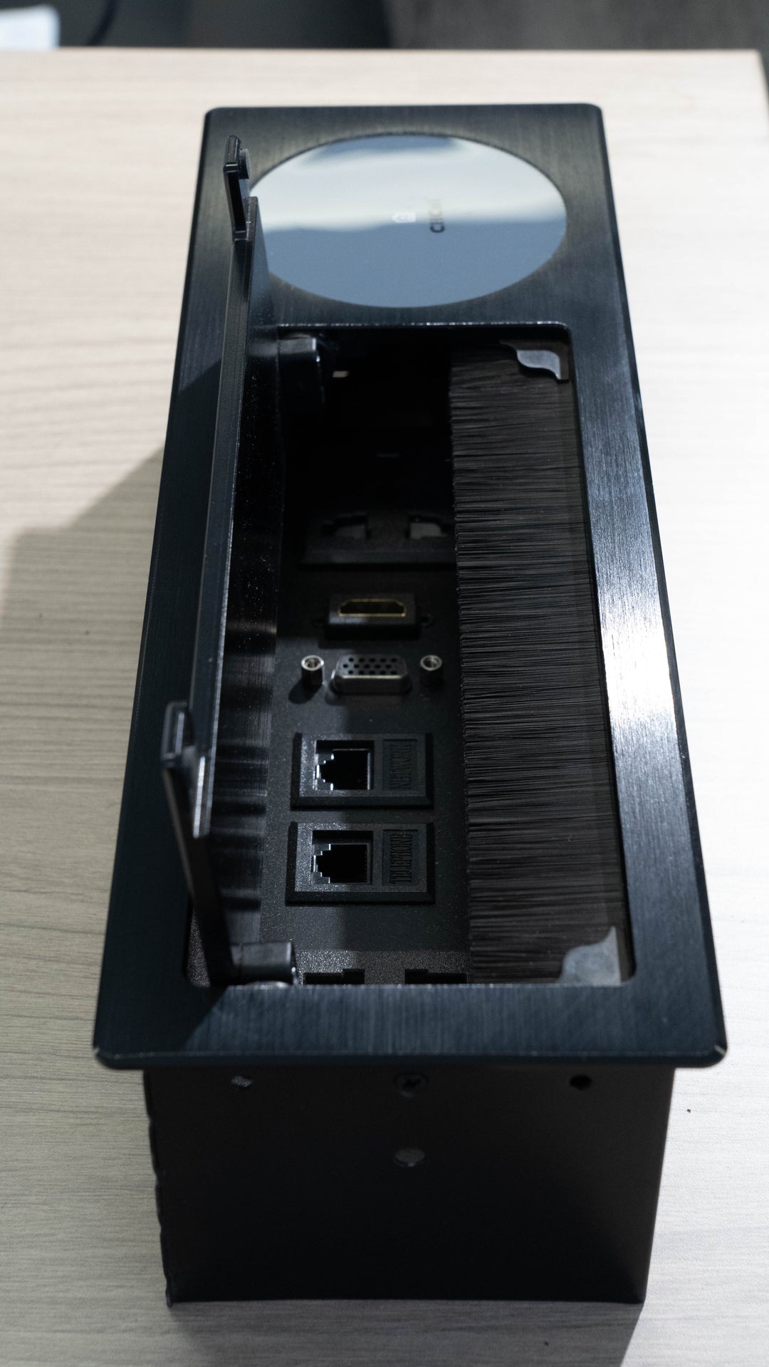 Wireless Charging Cable Box for A008 Corner Desk – Desk Accessory