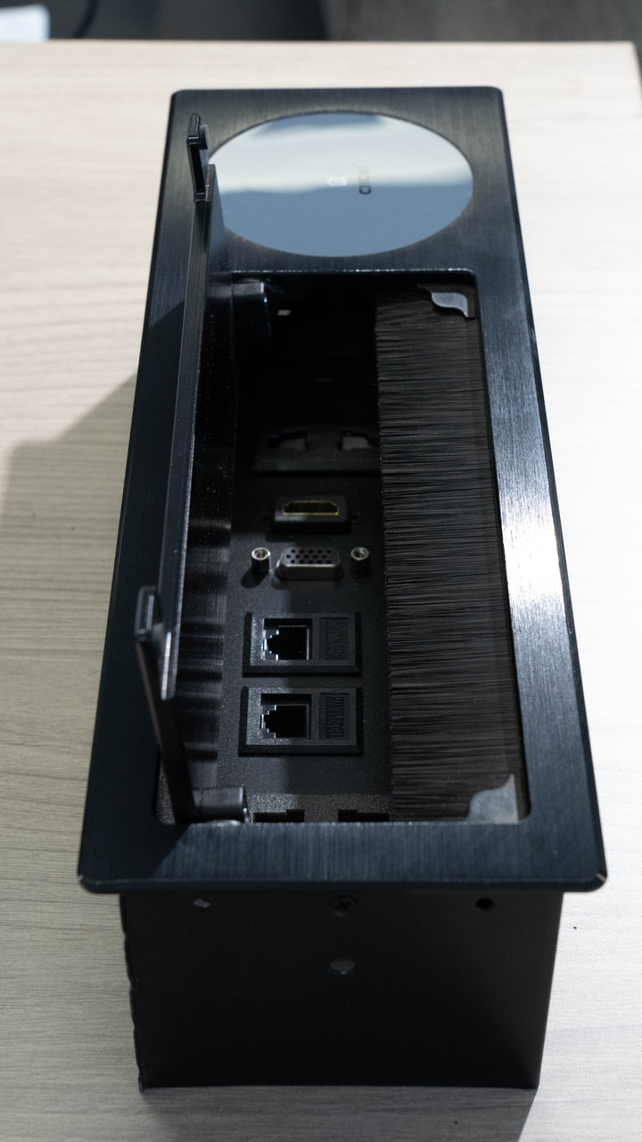 Wireless Charging Cable Box for A008 Corner Desk – Desk Accessory