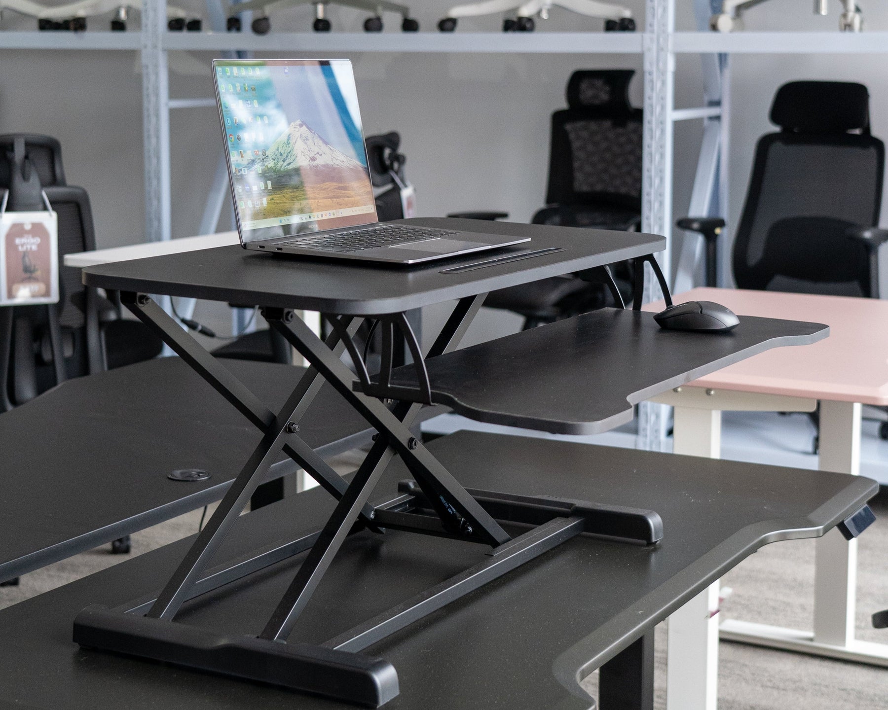 1. Desk One Height Adjustable Sit-Stand Desk Riser