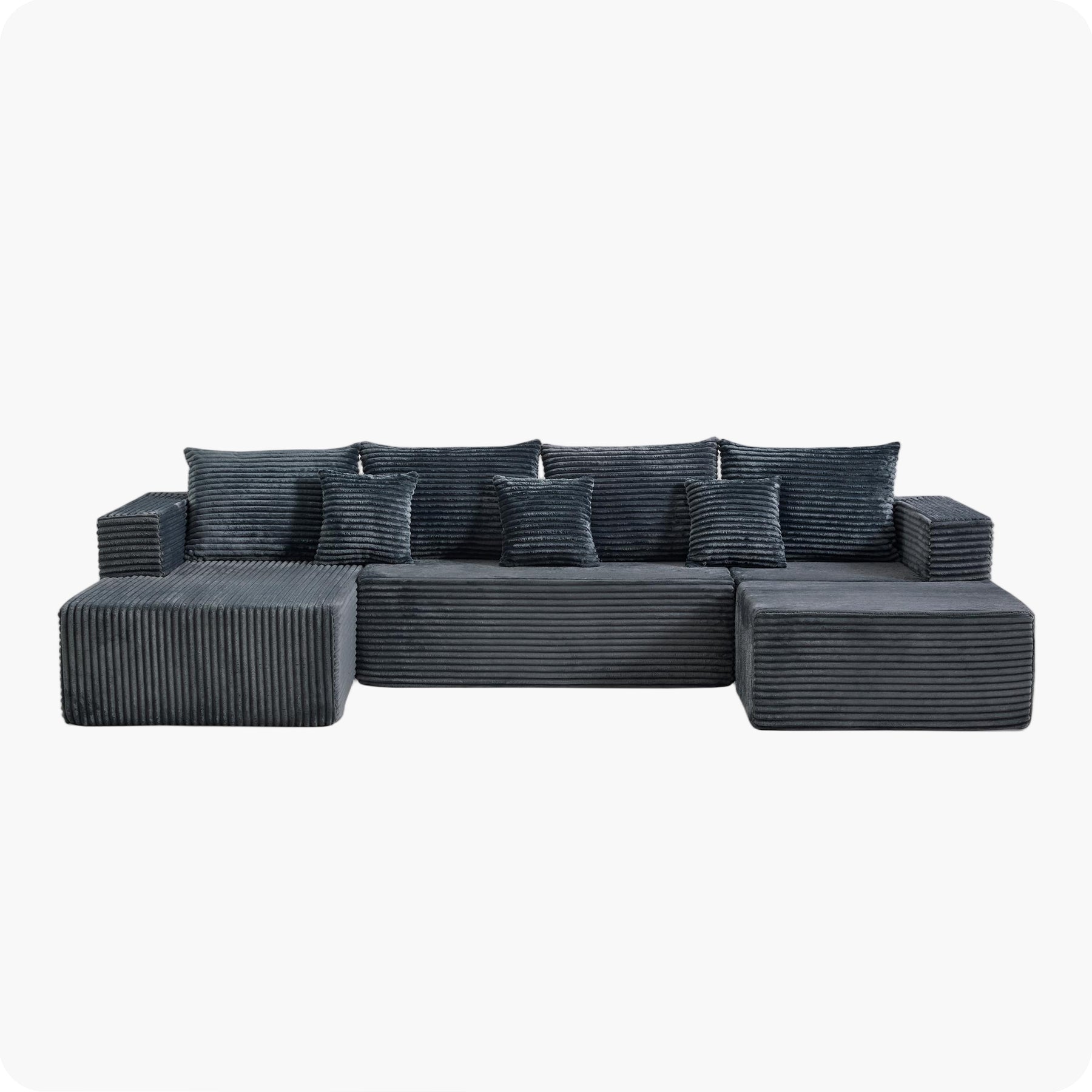 1. Desk One Axis Lounge Compressed Sofa