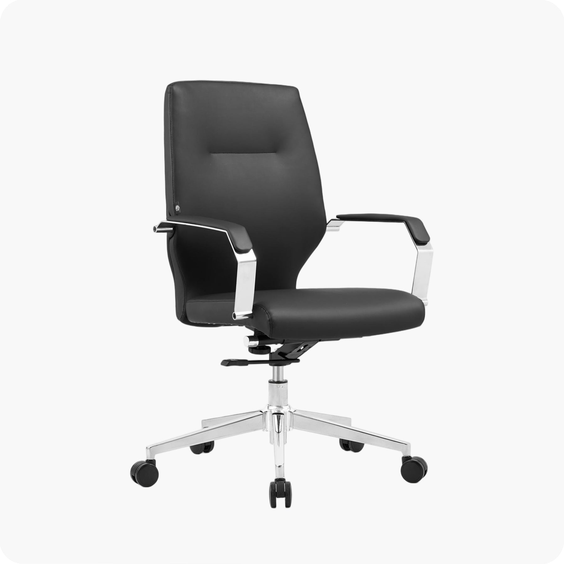 1. Desk One Essential PU Leather Office Chair