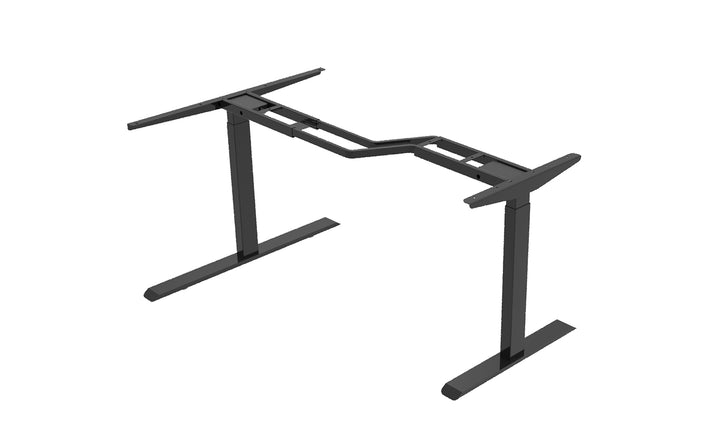 L-Shaped Dual Motor Sit-Stand Desk Frame