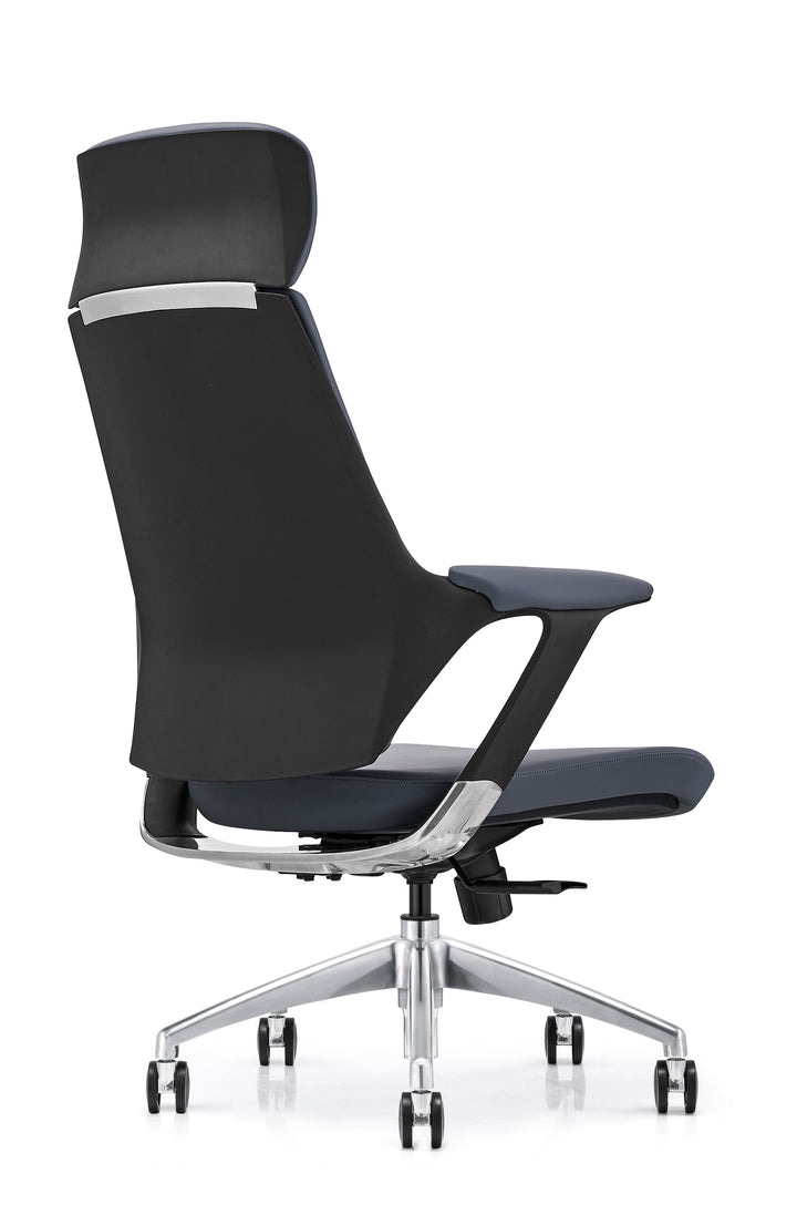 Desk one Executive leather office chair