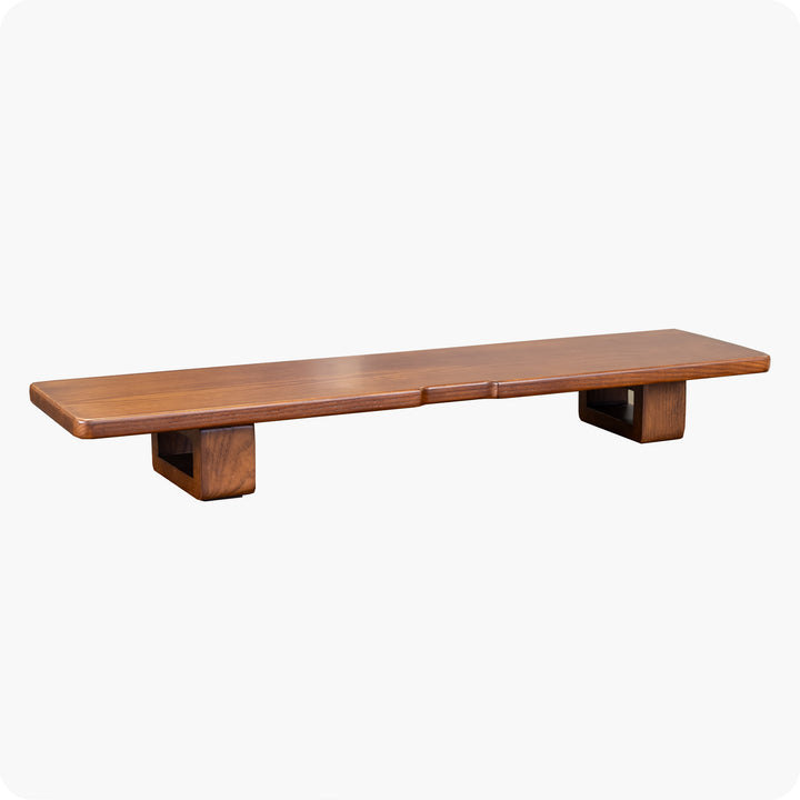 Solid Wood Monitor Riser -  Walnut
