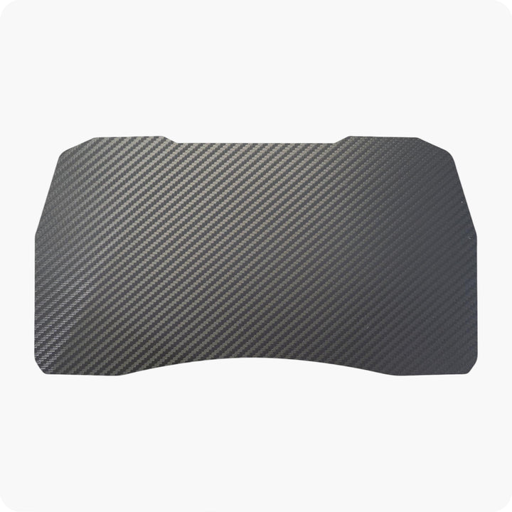 X-Series Gaming Desk Top  | Black Carbon Fiber Texture | 1600x800mm, 1800x800mm