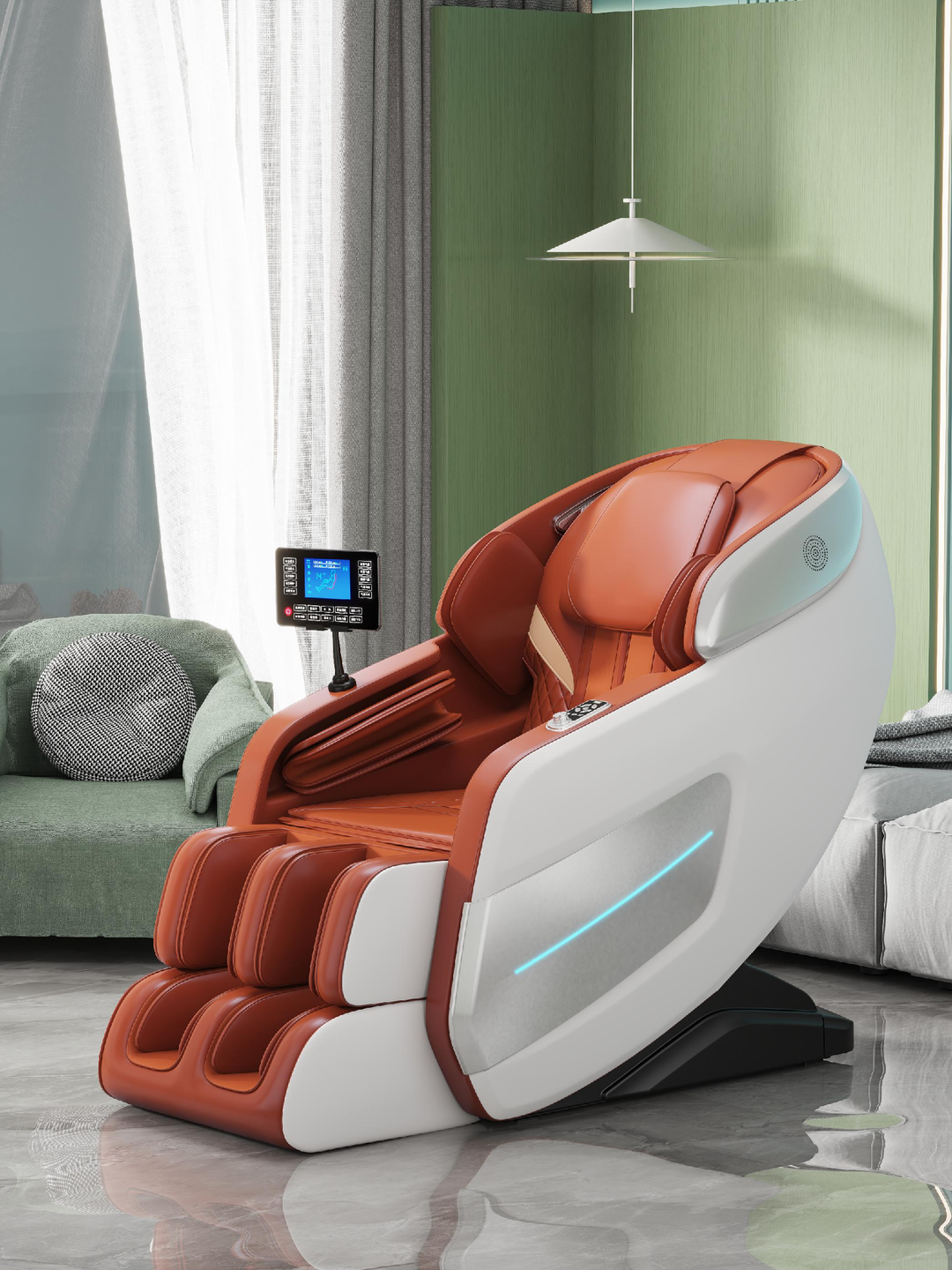 Desk one Zero gravity massage chair